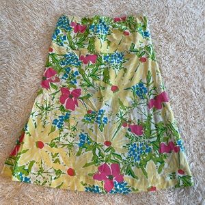 Lilly Pulitzer Strapless Dress